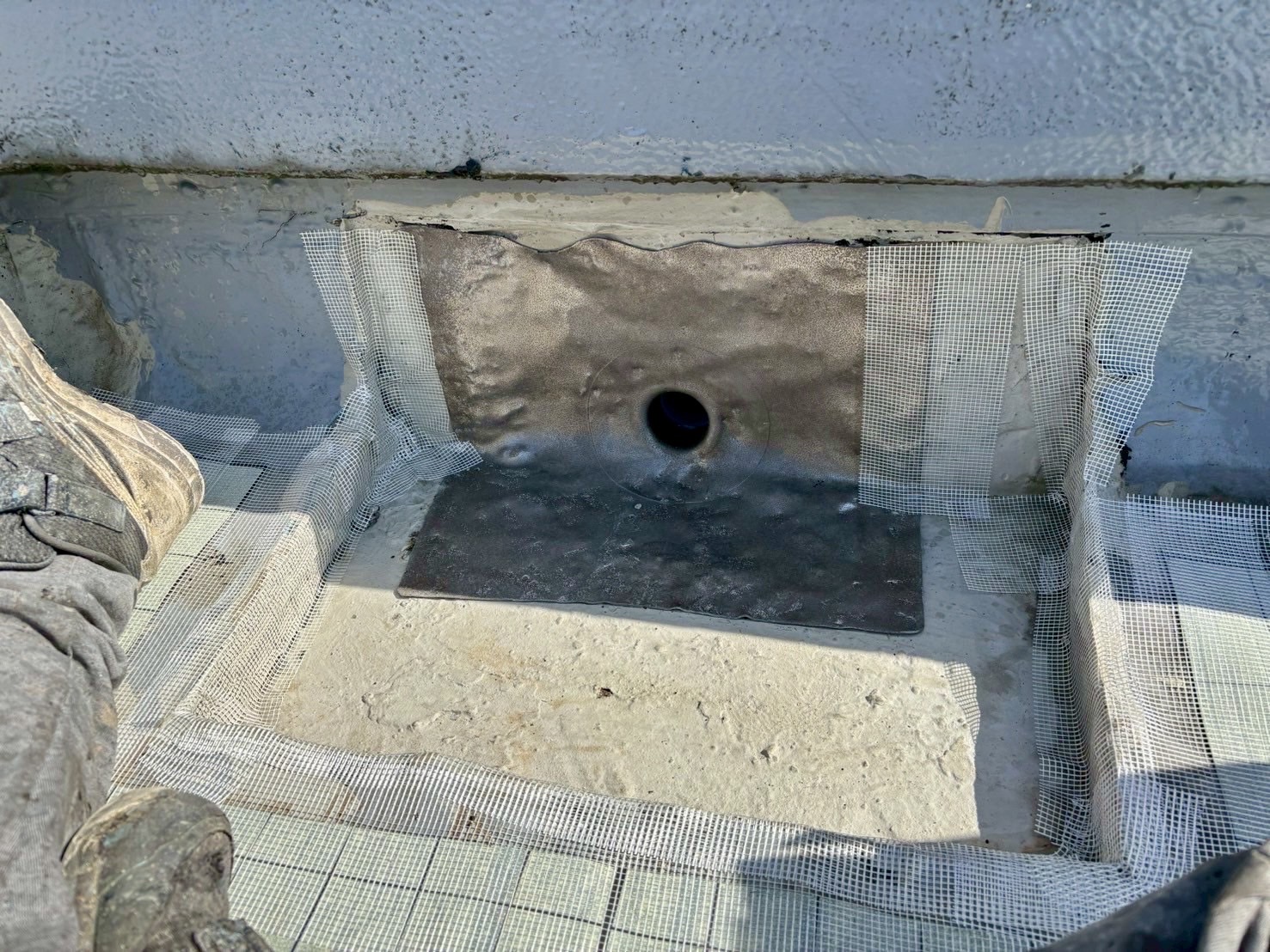 2025/6/24 東京都板橋区 RC造建物|屋上防水工事②