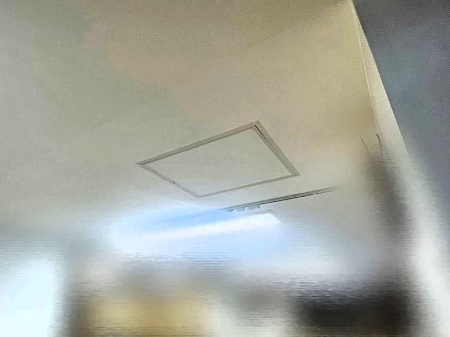 点検口取り付け