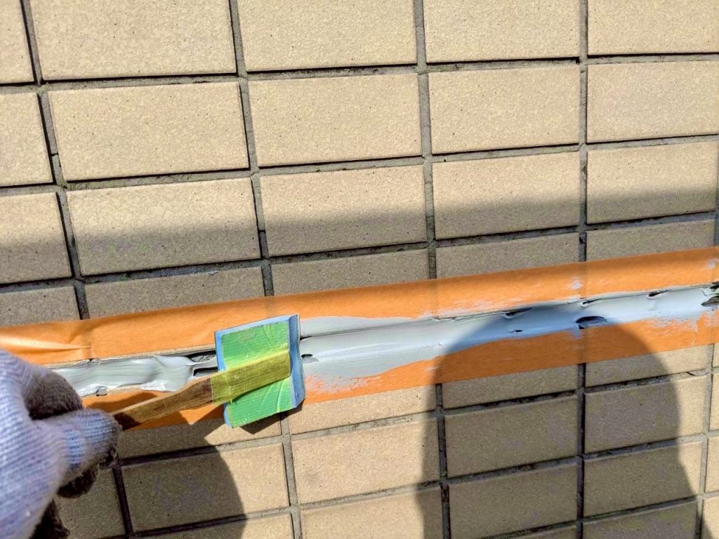 シーリング充填・均し