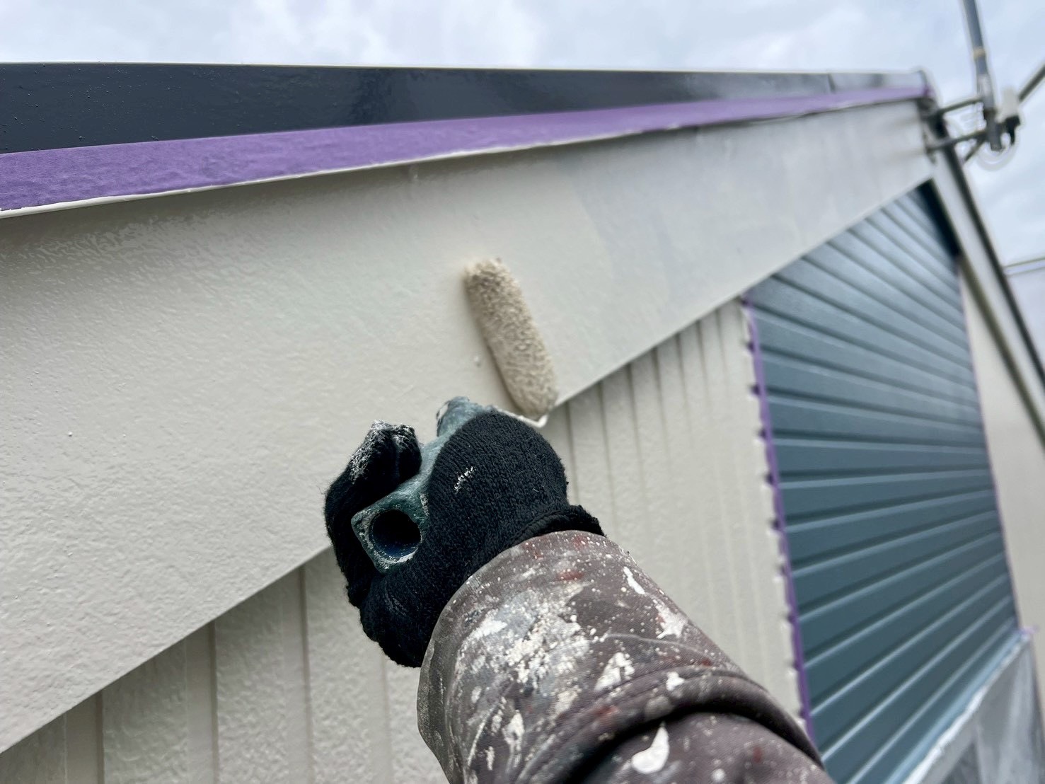 2025/11/6 神奈川県海老名市戸建住宅⑥｜付帯部塗装