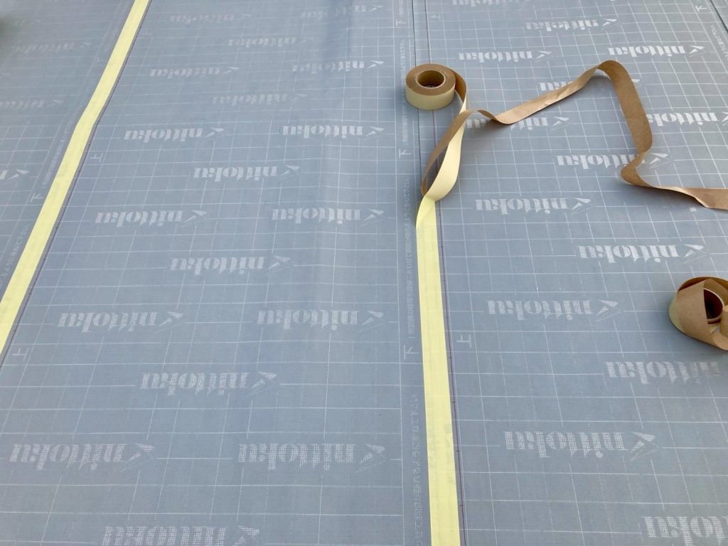 タックシート貼り込み