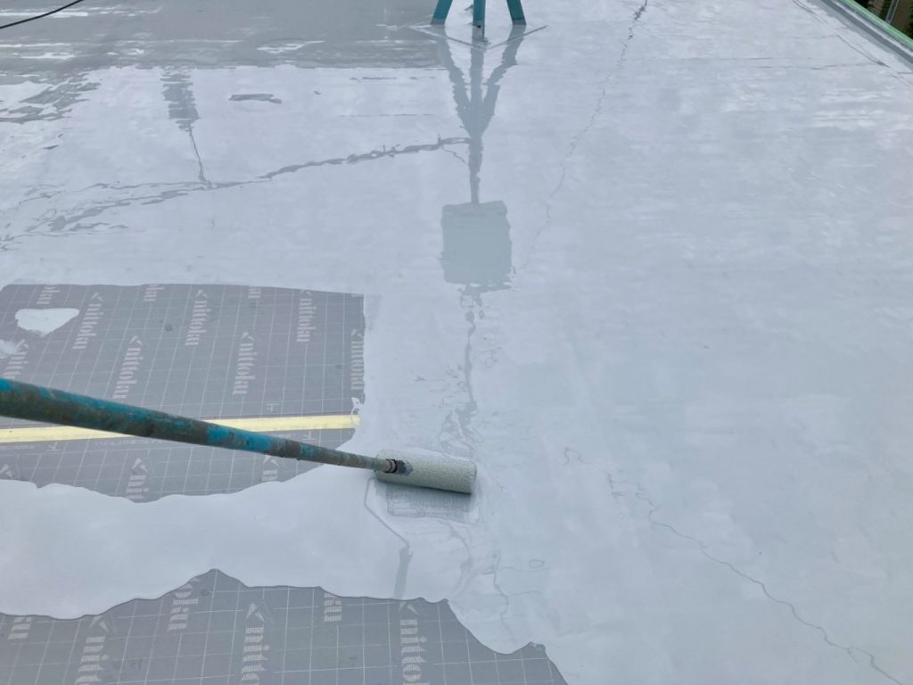 ウレタン1層目塗布