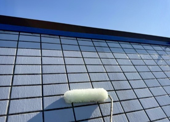 2025/12/09 神奈川県相模原市南区東林間 S造マンション④｜外装工事