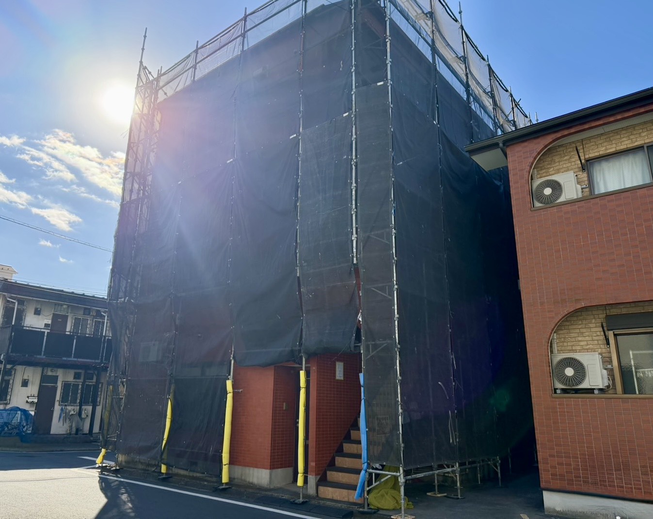 2025/12/12 神奈川県横浜市鶴見区S造マンション①｜外装改修工事