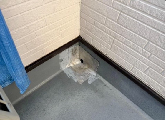 ドレン取り付け