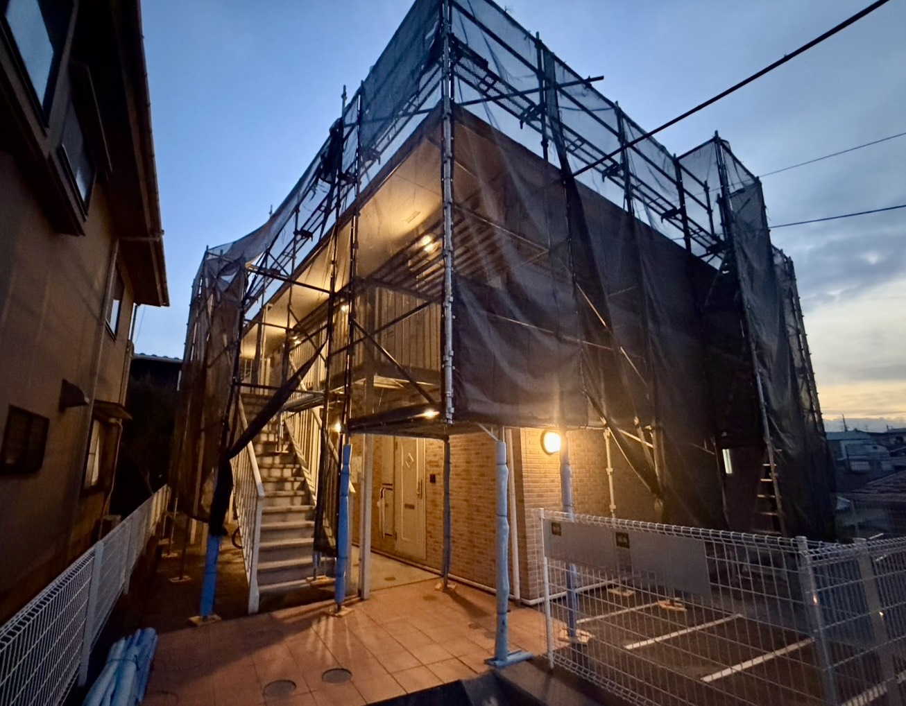 2026/3/10 神奈川県横浜市港北区 木造アパート①｜外装改修工事