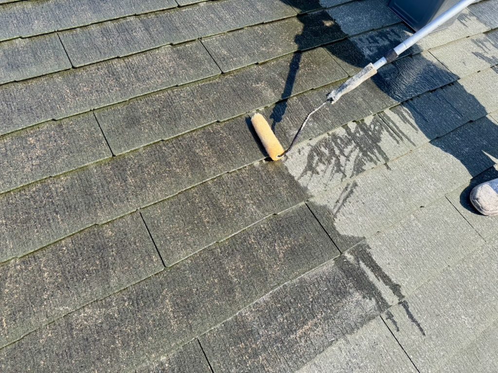 屋根下塗り塗装