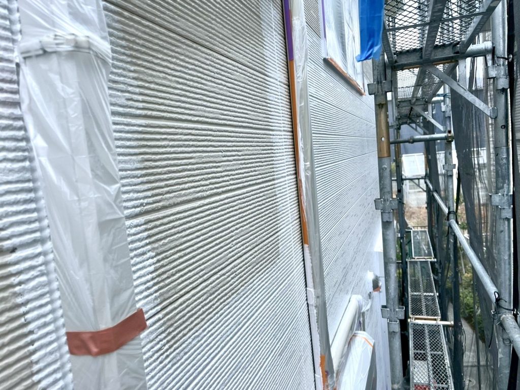 外壁下塗り