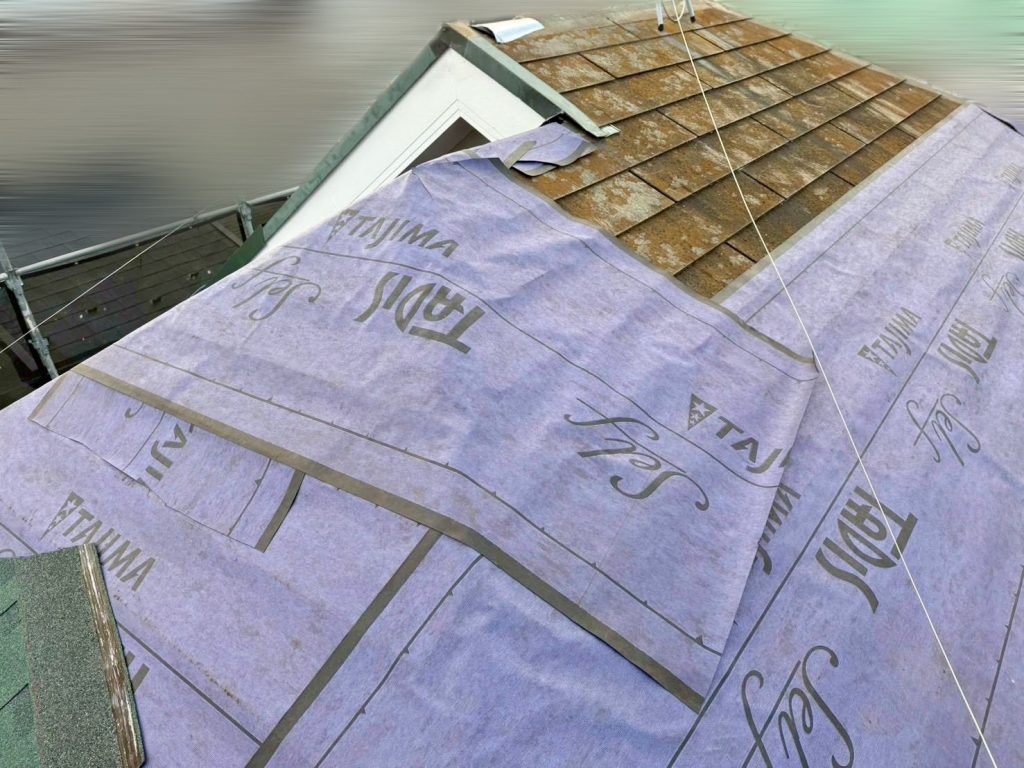 ルーフィング敷設