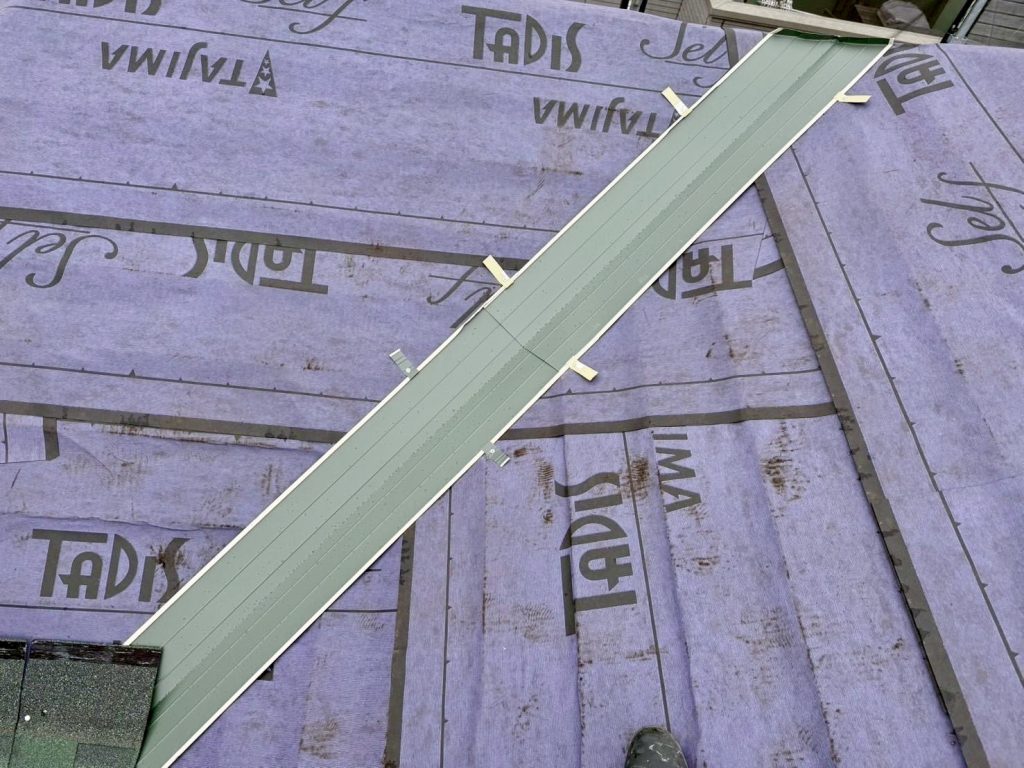 谷板金取り付け