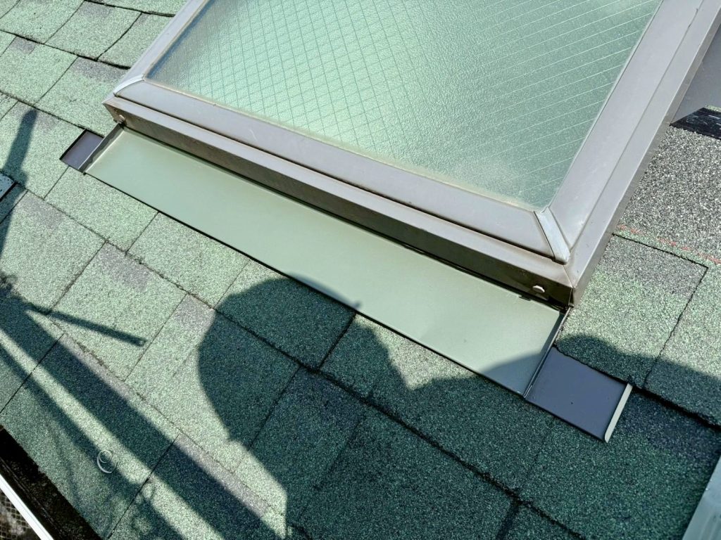 トップライトまわり板金施工