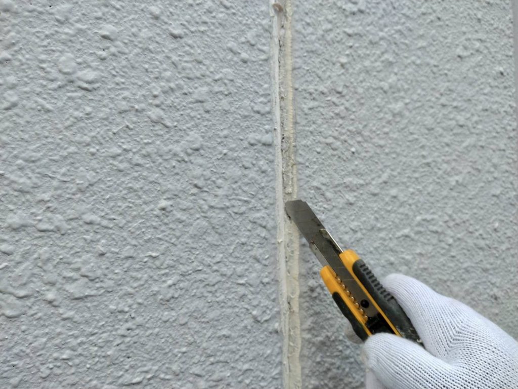 外装工事 外壁目地シーリング打ち替え