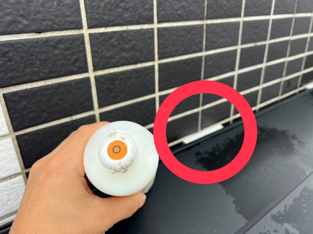 雨漏り調査 レインボービュー 庇アンカー部